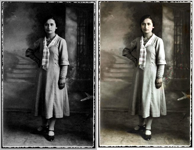 40 Coloring Works Colorize old black and white photos part 1
